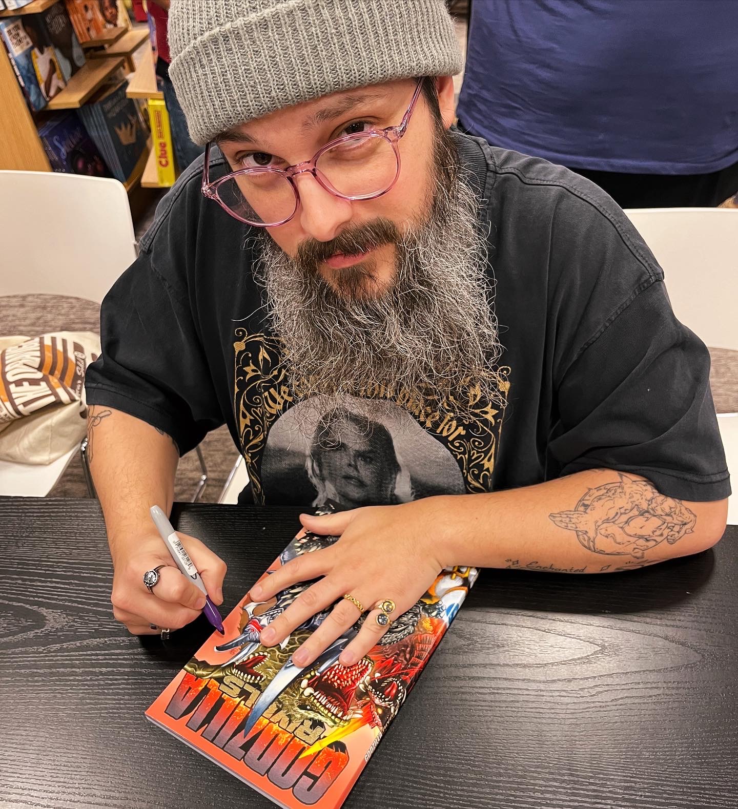 Godzilla author Nick Marino